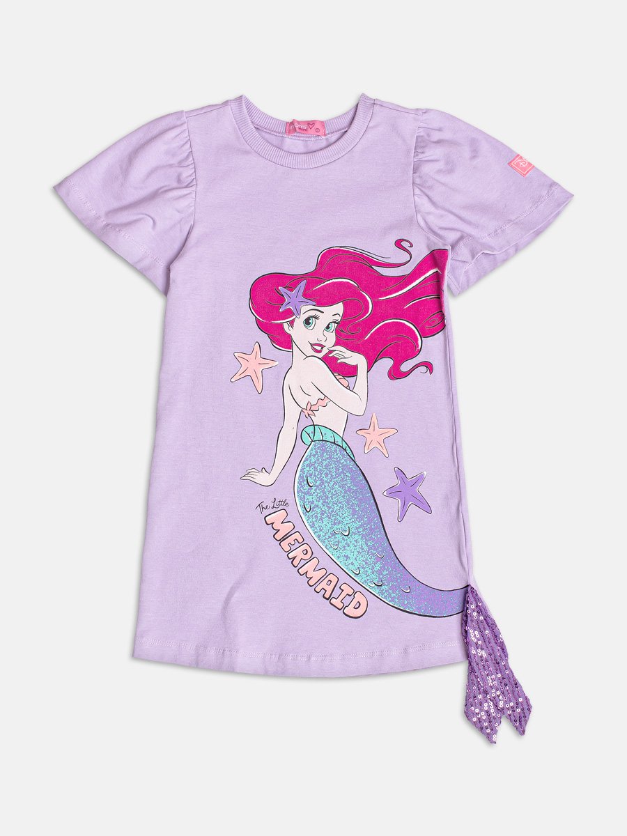 Little Mermaid Lilac Dress