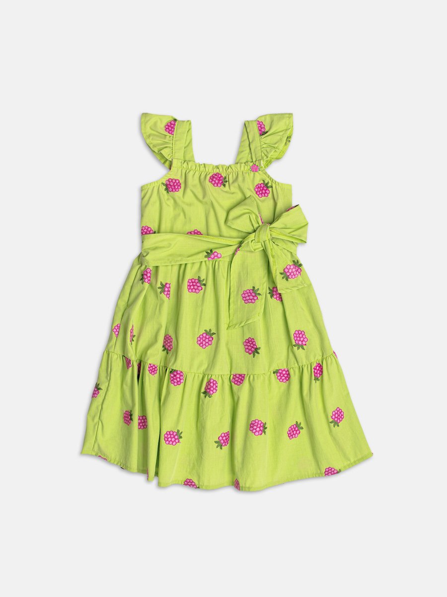 Blackberry Tricoline Dress