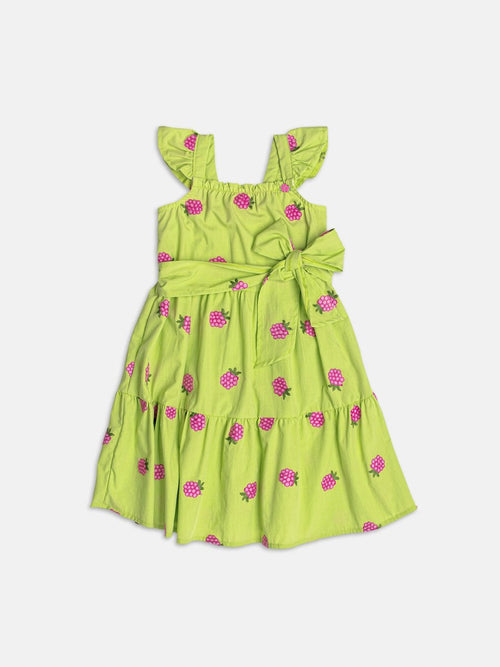 Blackberry Tricoline Dress