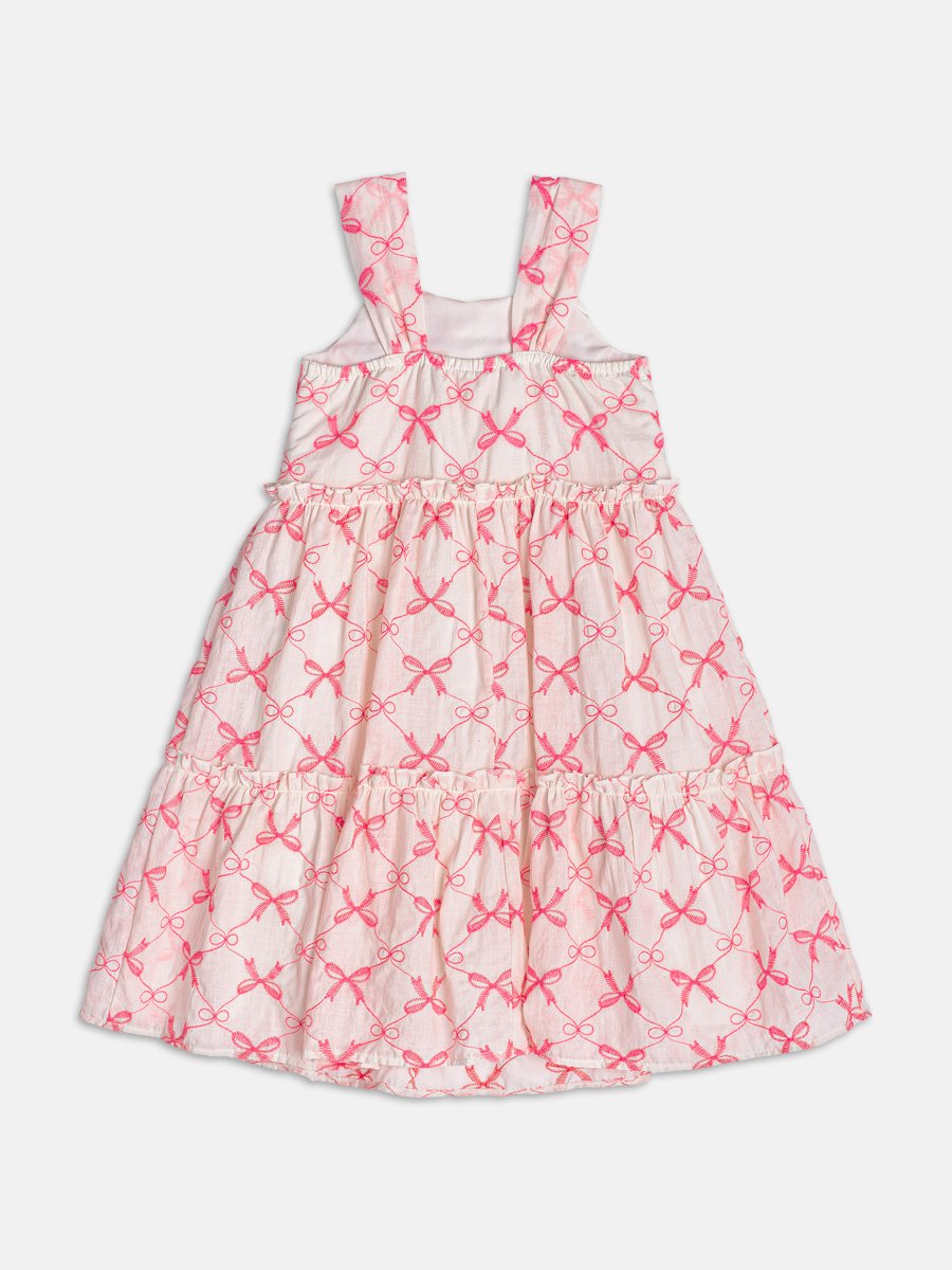 Off de Laise Dress with Bow