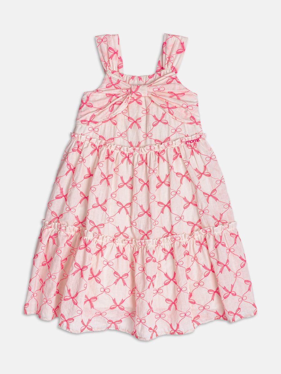 Off de Laise Dress with Bow