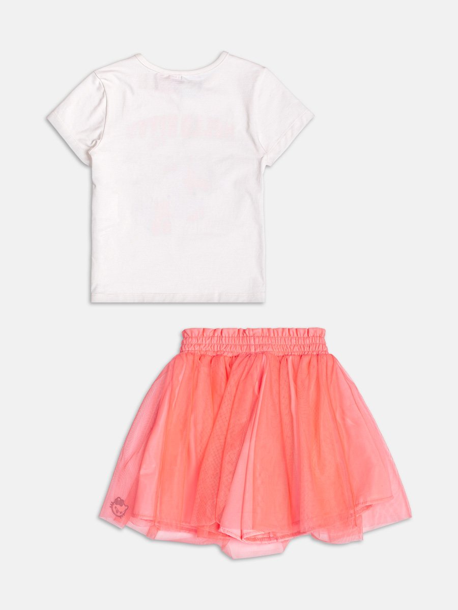 Hello Kitty Neon Pink Set with Tulle