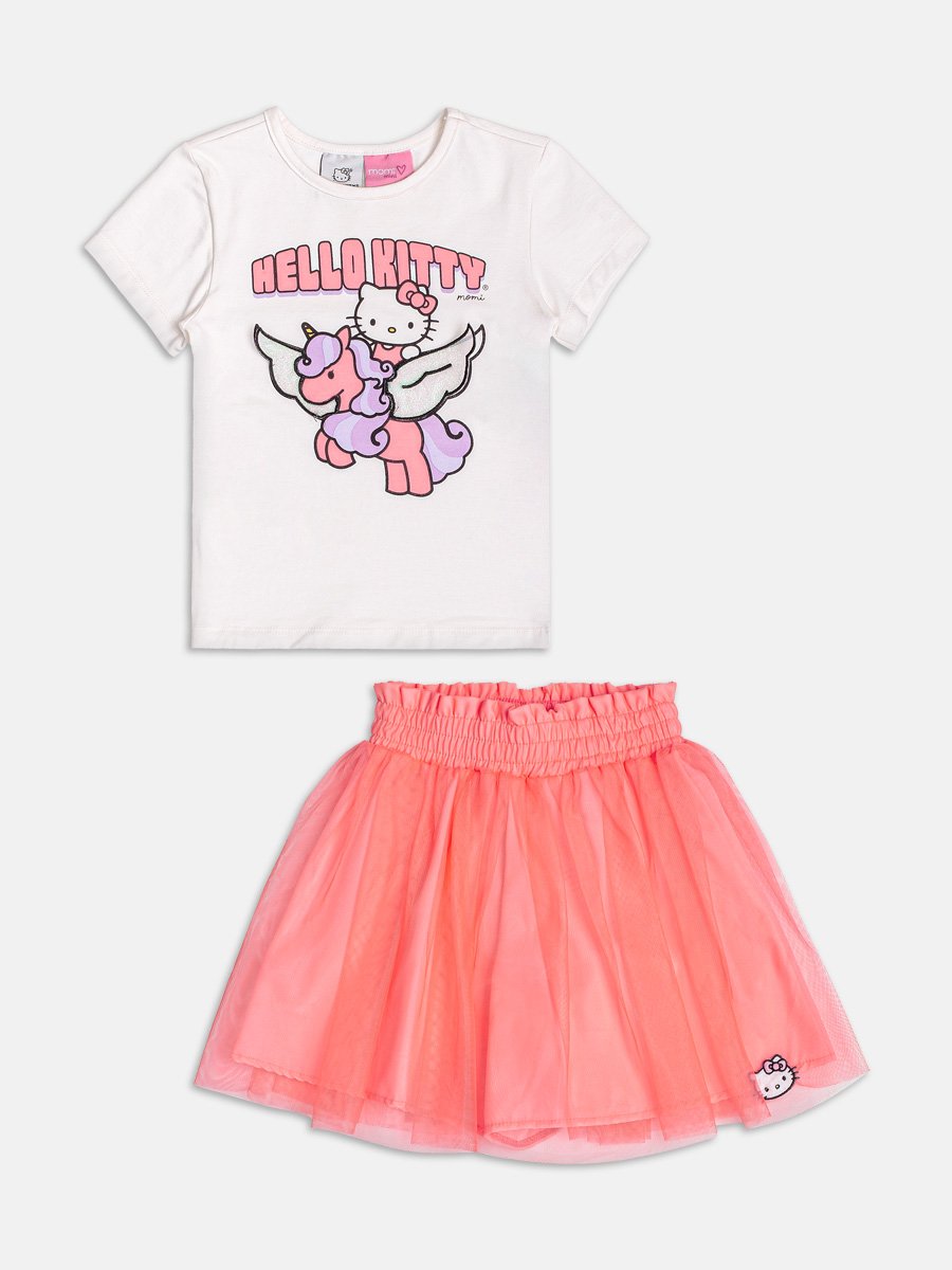 Hello Kitty Neon Pink Set with Tulle