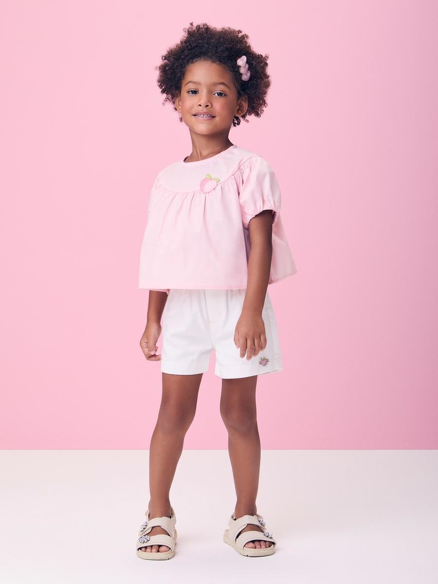 Pink Set with Peach Patch