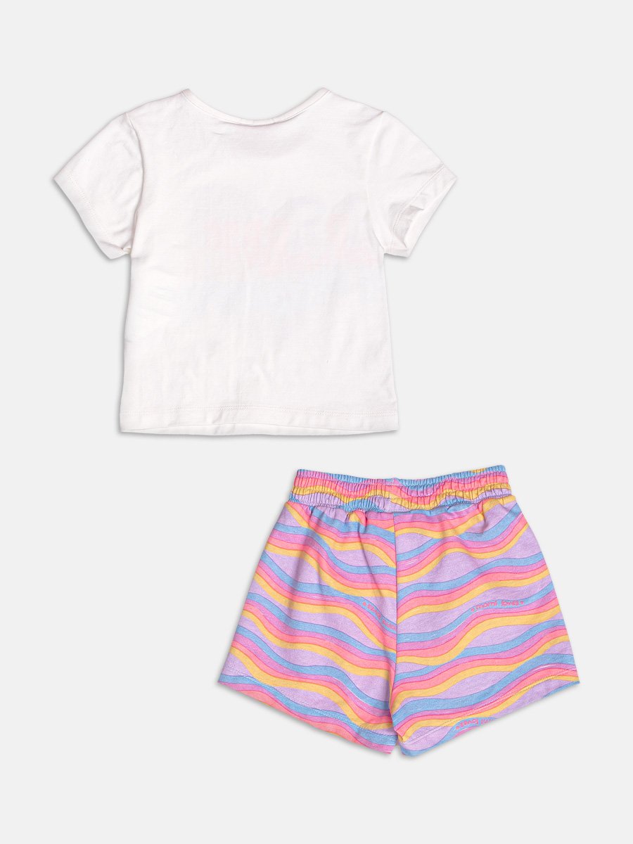 Rainbow Set with Rhinestones