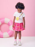 Pink Smile and Bracelets Set