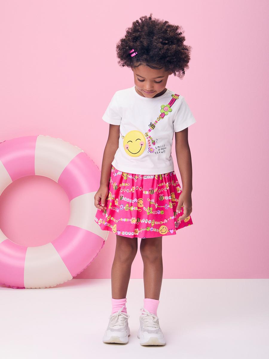 Pink Smile and Bracelets Set