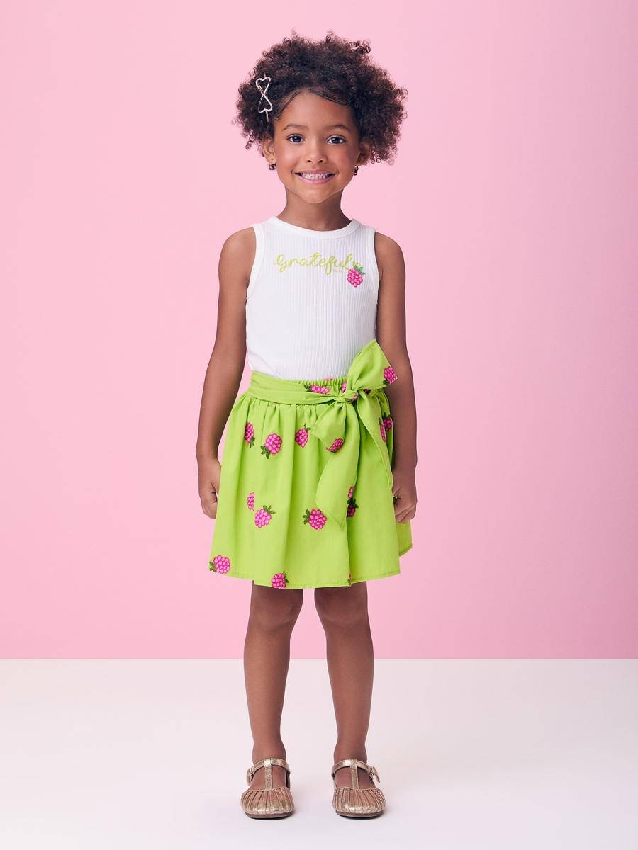 Blackberry Green Set with Bow