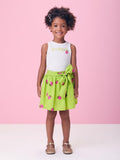 Blackberry Green Set with Bow