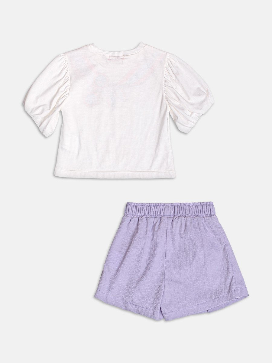 Set with Balloon Sleeves