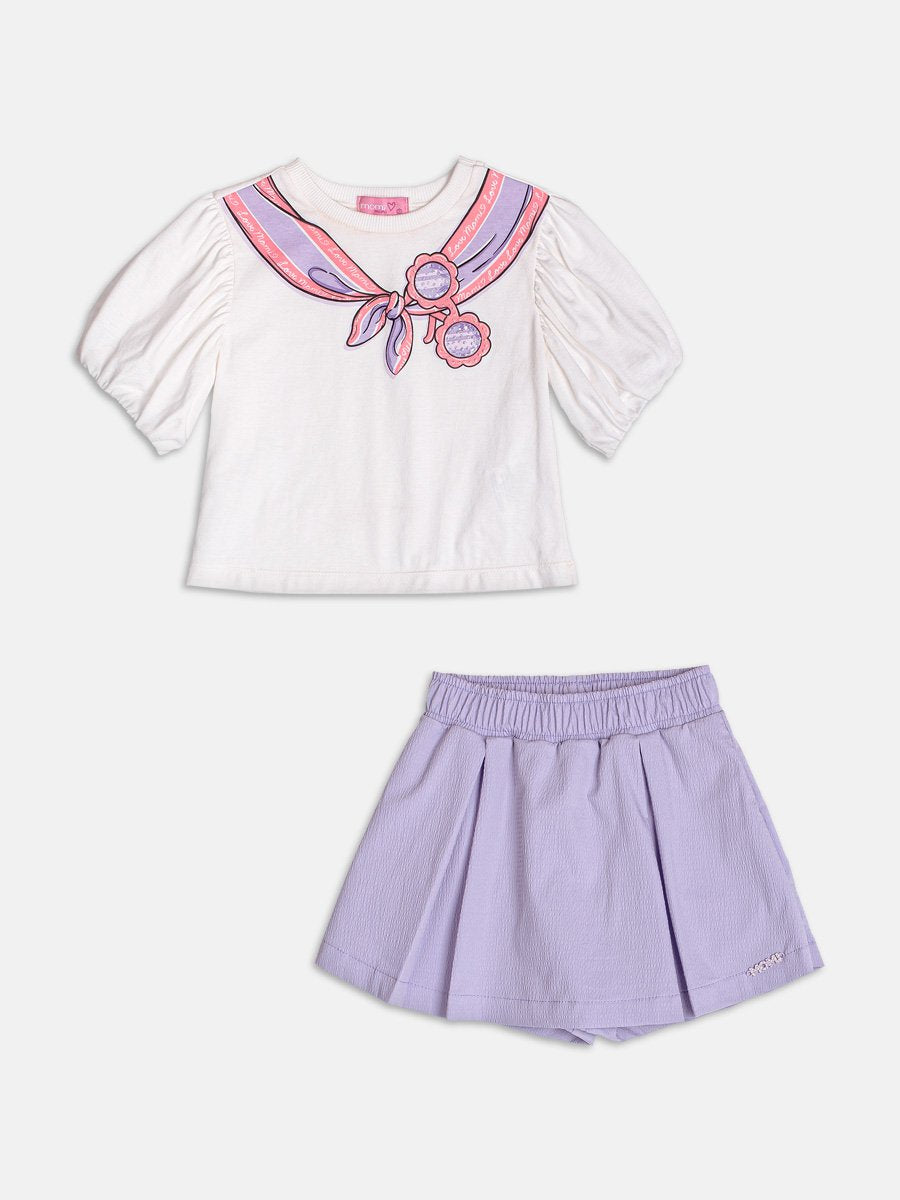 Set with Balloon Sleeves