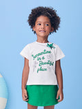 Green Lettering Set with Bow
