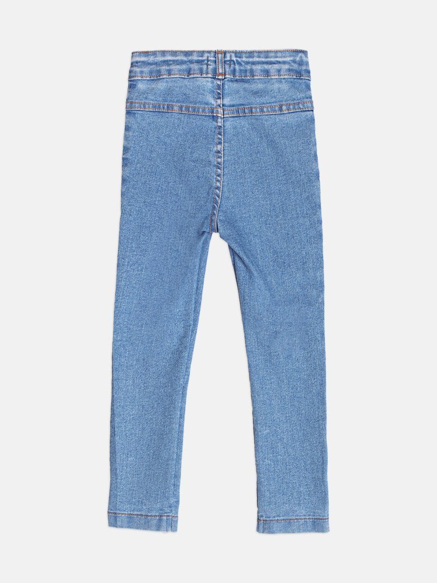 Girls Rhinestone Jeans