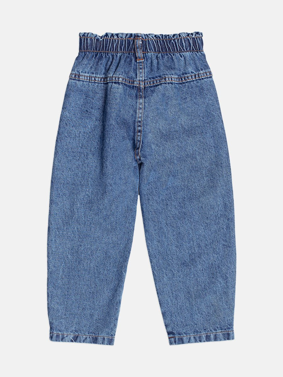 Momi Girls' Pants – Denim with Charm
