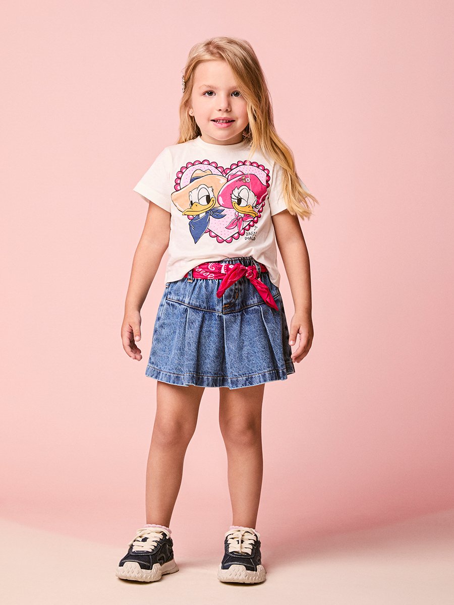 Momi Girls' Top – Fringe Daisy & Donald
