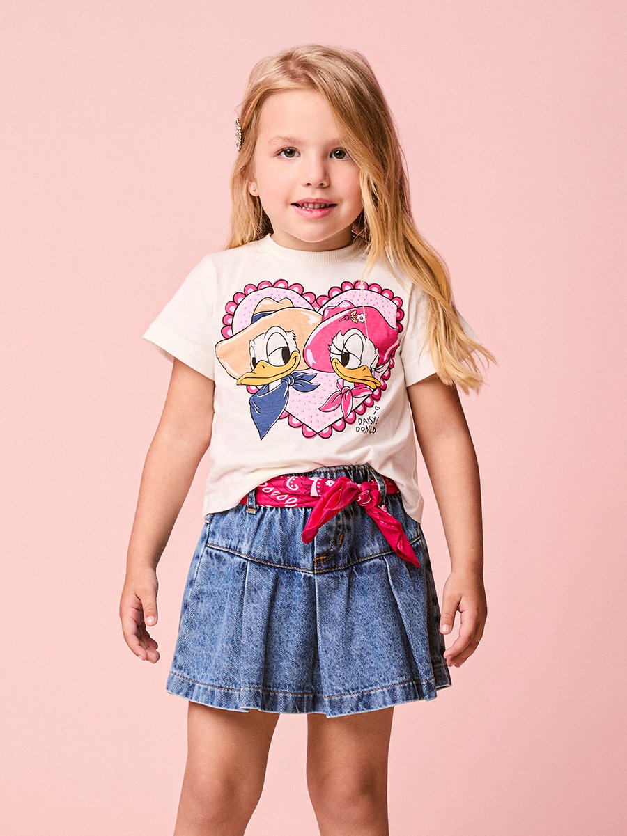 Momi Girls' Top – Fringe Daisy & Donald