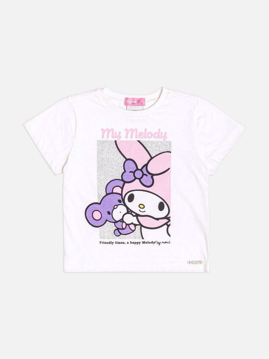 Momi Girls' Top – Off-White My Melody