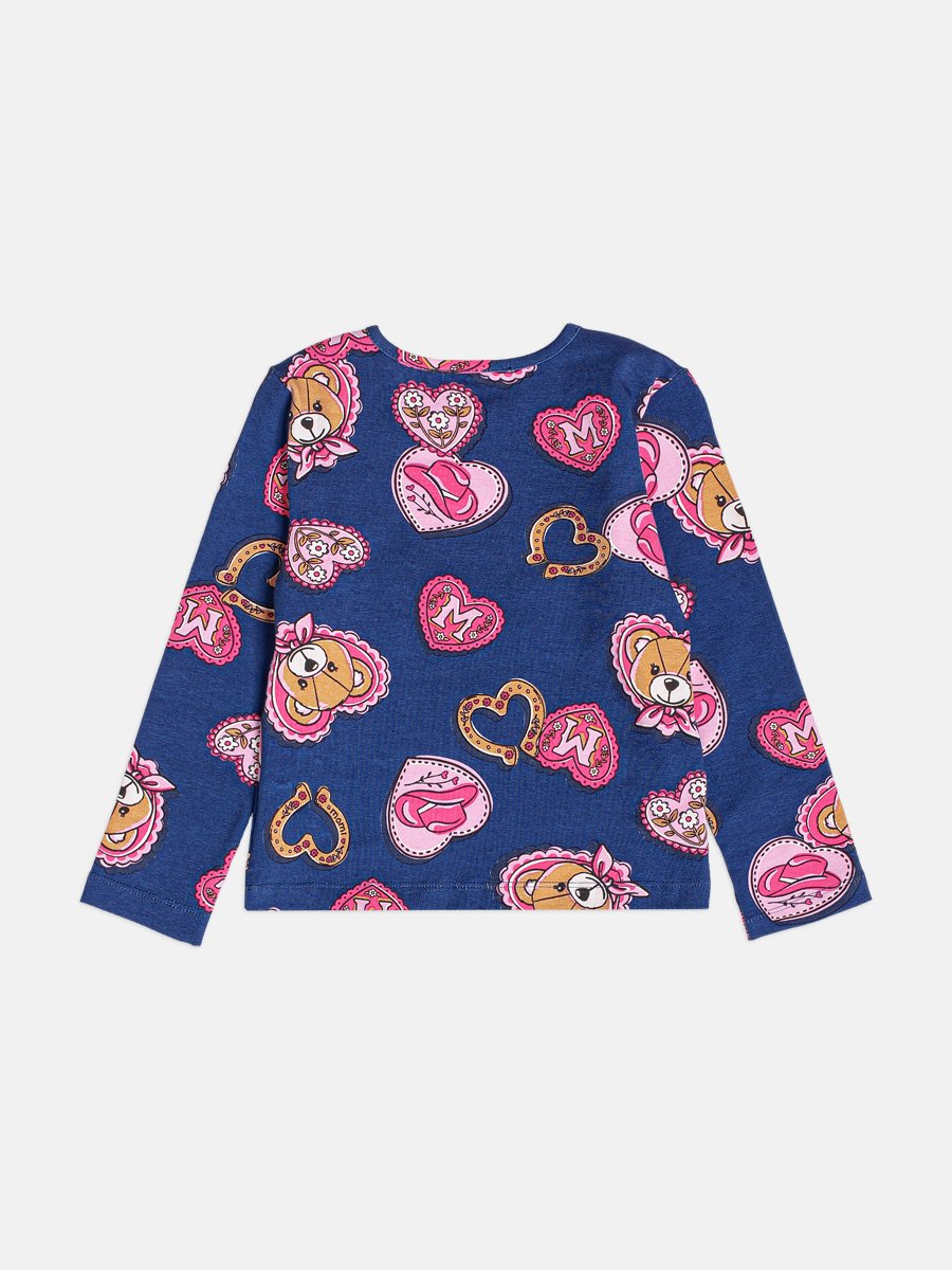 Children's Girl's Cowgirl Bear Blouse