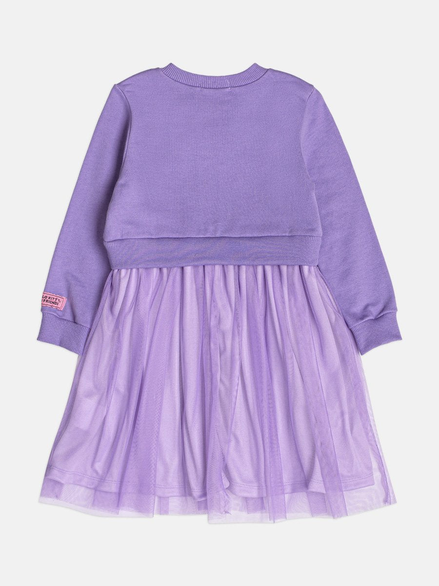 Momi Girls' Dress – Tulle Hello Kitty