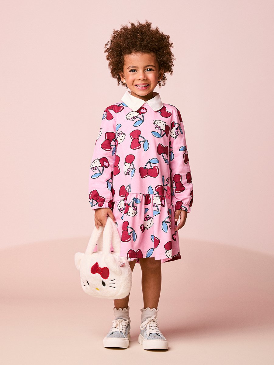 Pink Hello Kitty Girl's Dress