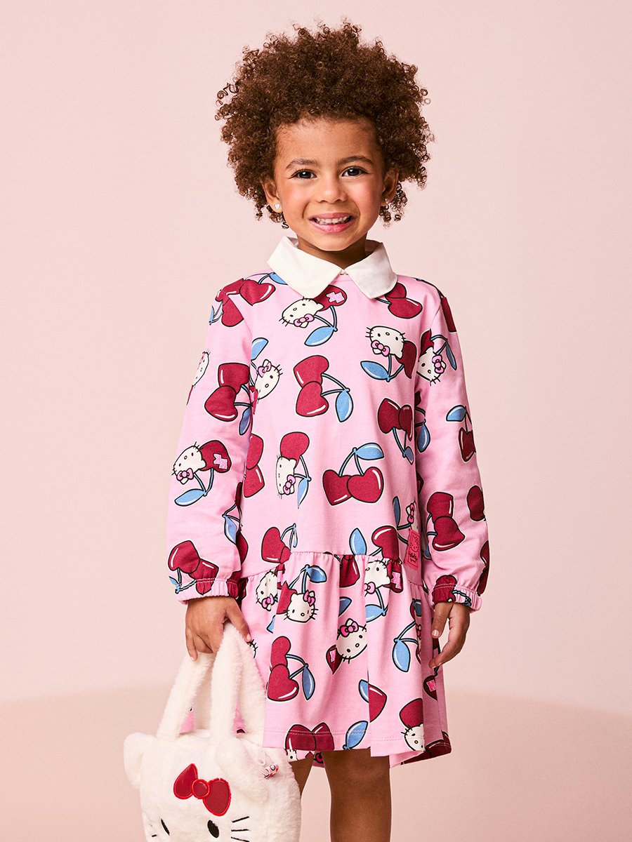 Pink Hello Kitty Girl's Dress