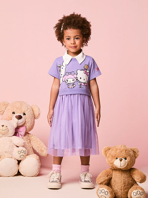 Hello Kitty Short Sleeve Children's Dress