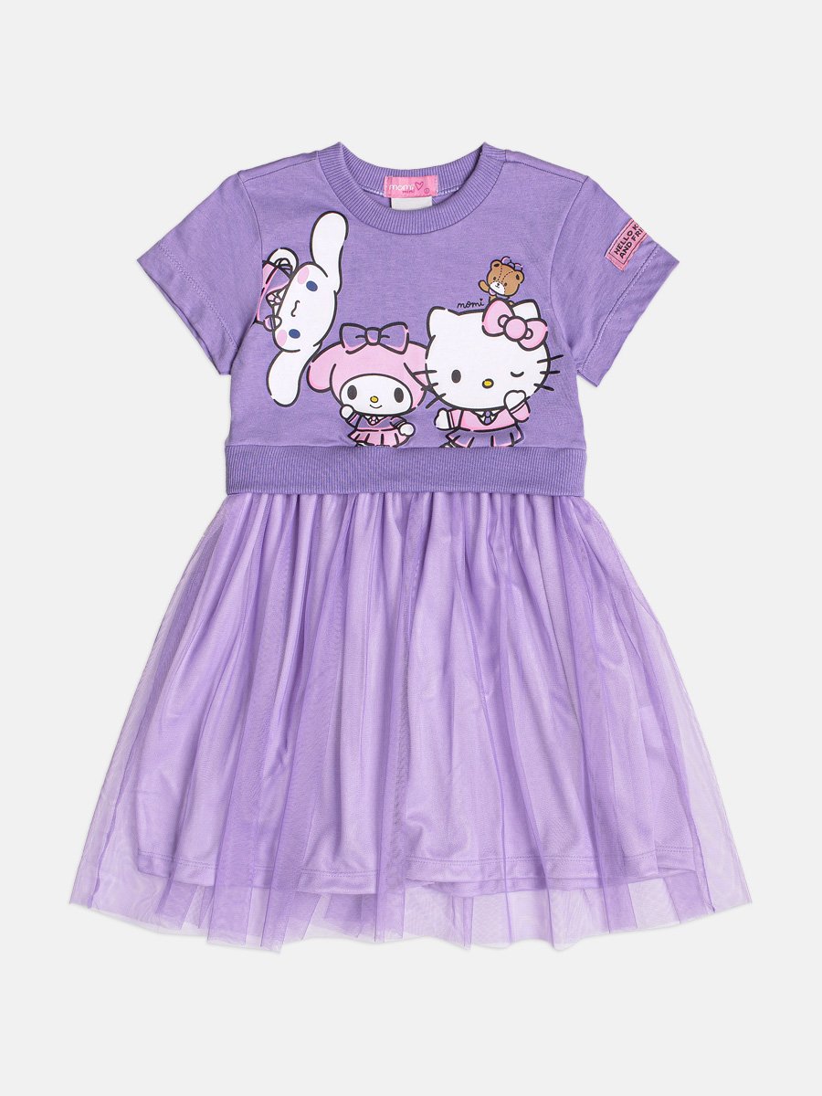 Hello Kitty Short Sleeve Children's Dress
