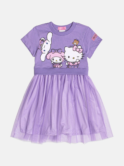 Hello Kitty Short Sleeve Children's Dress