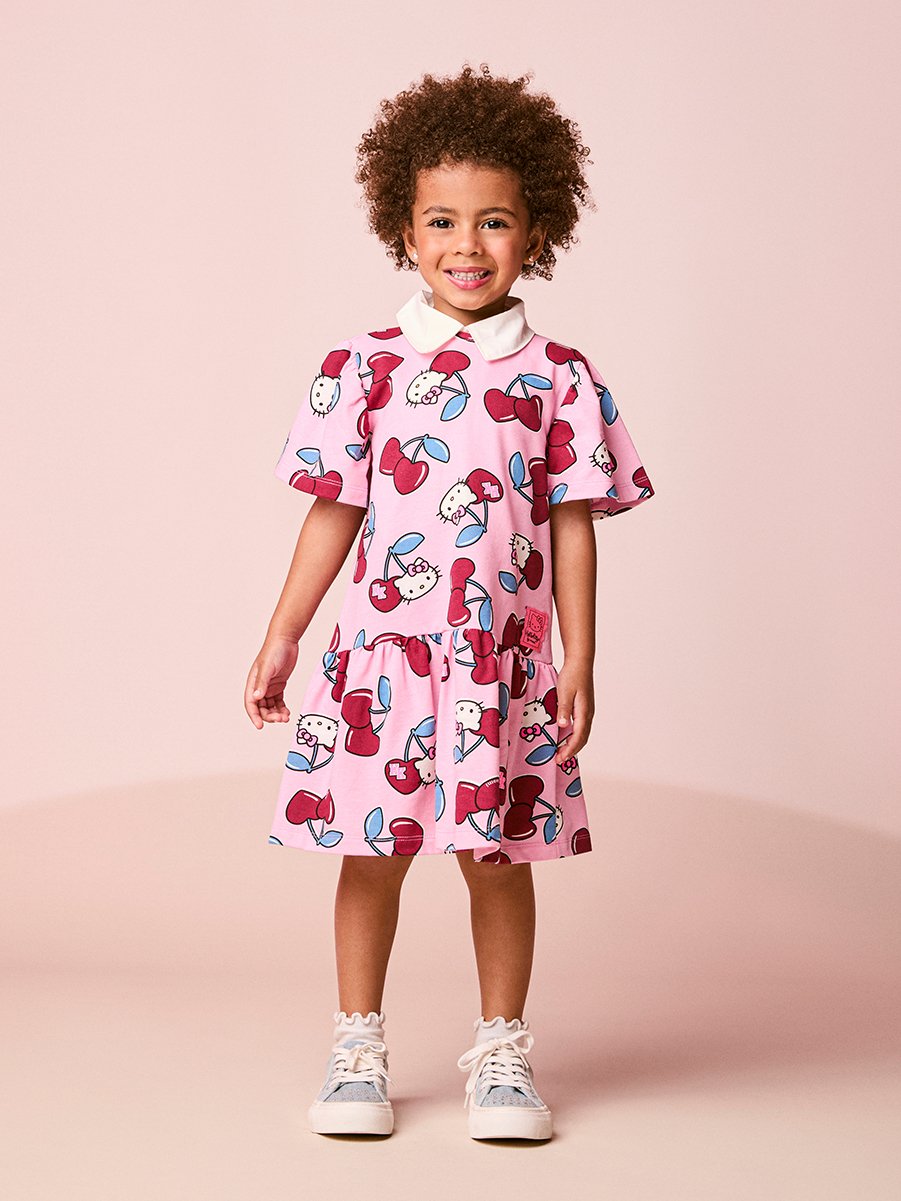 Pink Hello Kitty Girl's Dress