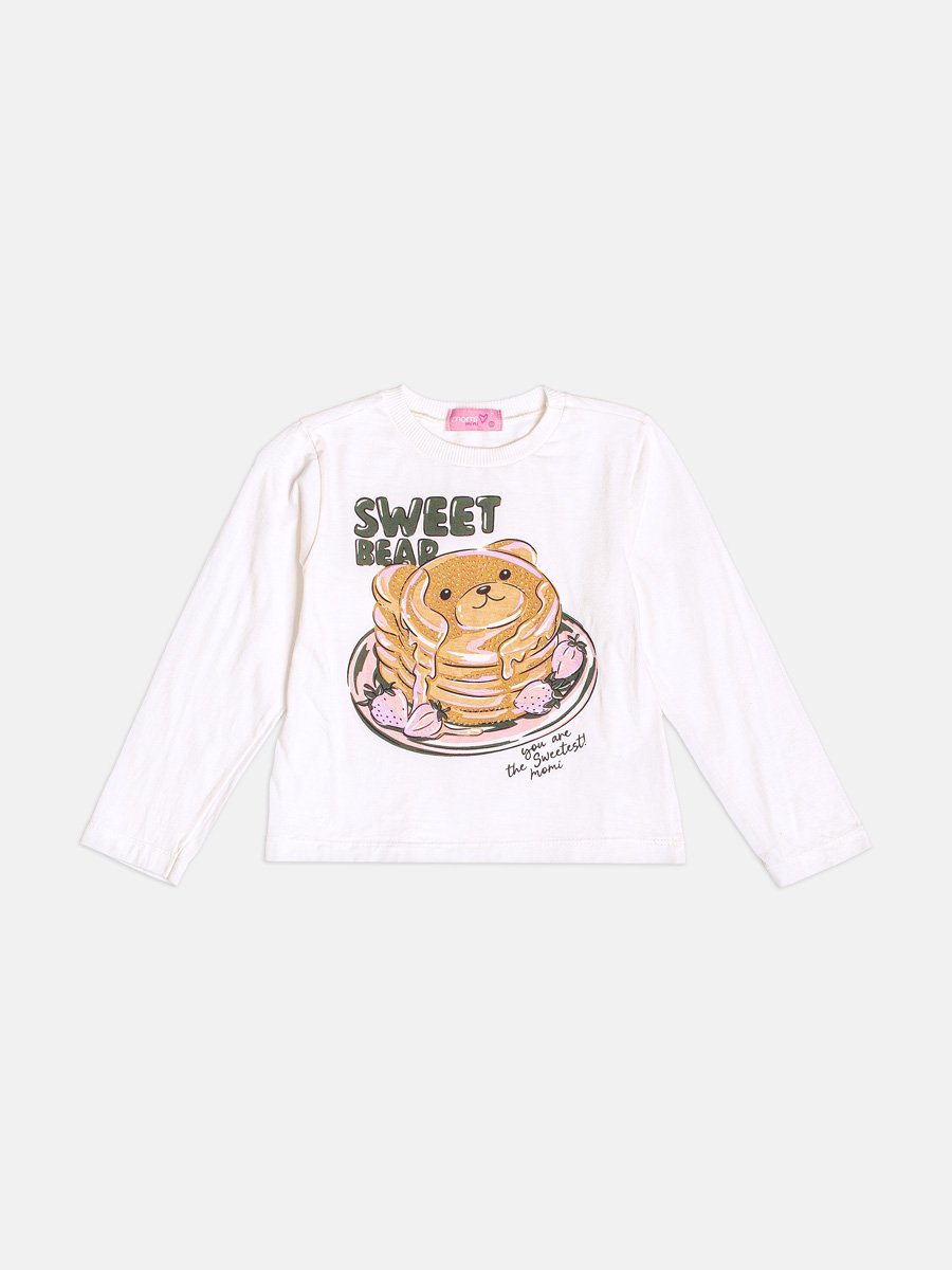 Sweet Bear Children's Long Sleeve Blouse