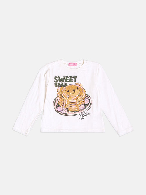 Sweet Bear Children's Long Sleeve Blouse