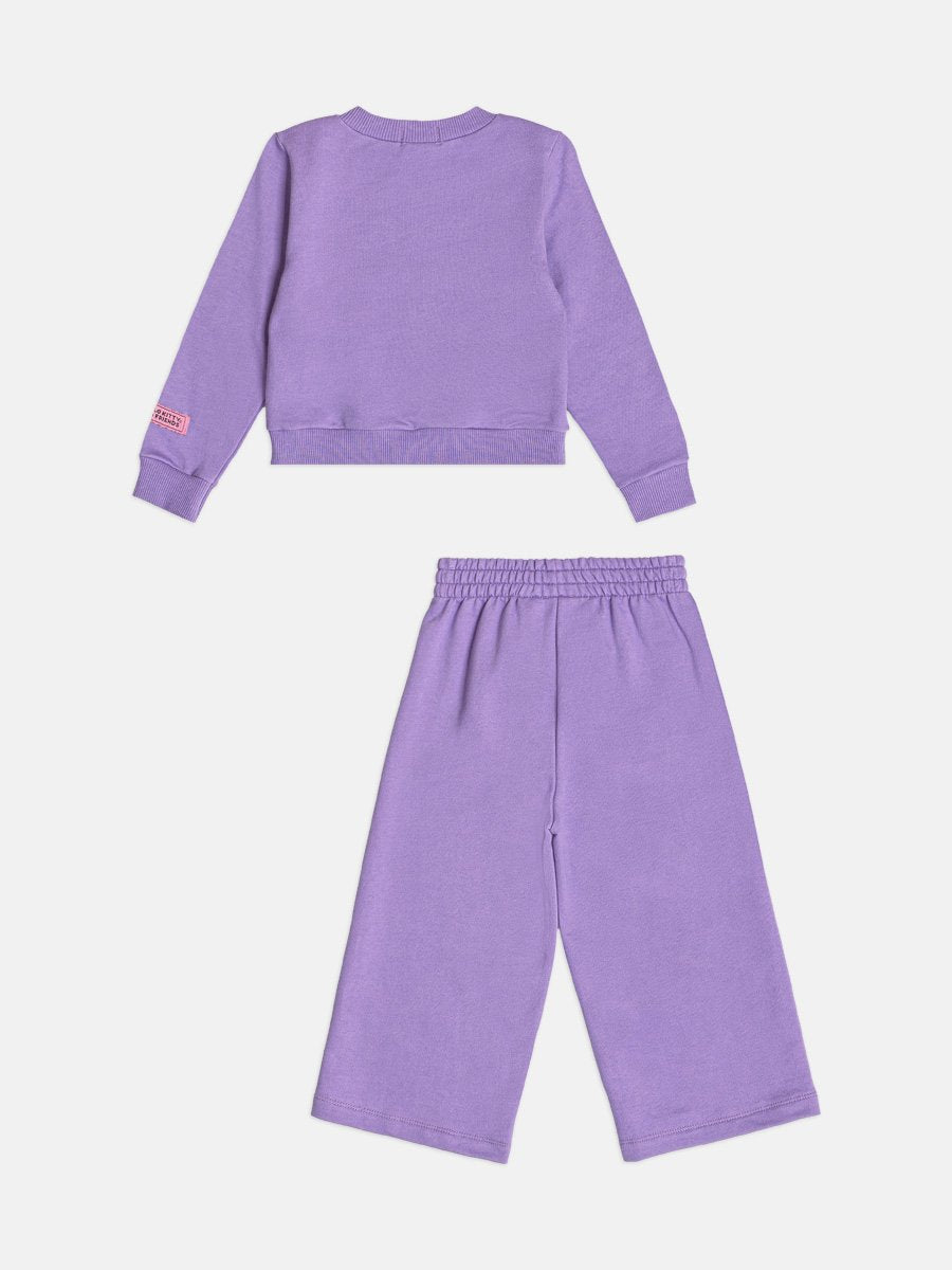 Momi Girls' Set – Fleece Hello Kitty