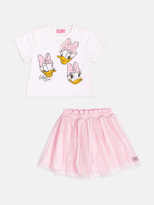 Daisy Children's Set with Tulle Bow