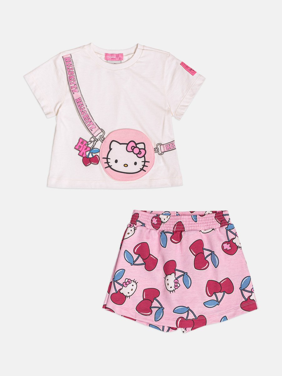 Children's Set Girl with Hello Kitty Bag