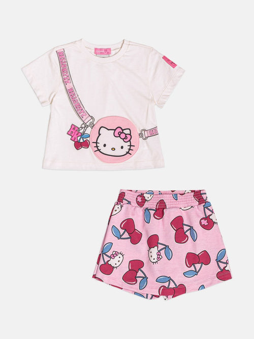 Children's Set Girl with Hello Kitty Bag
