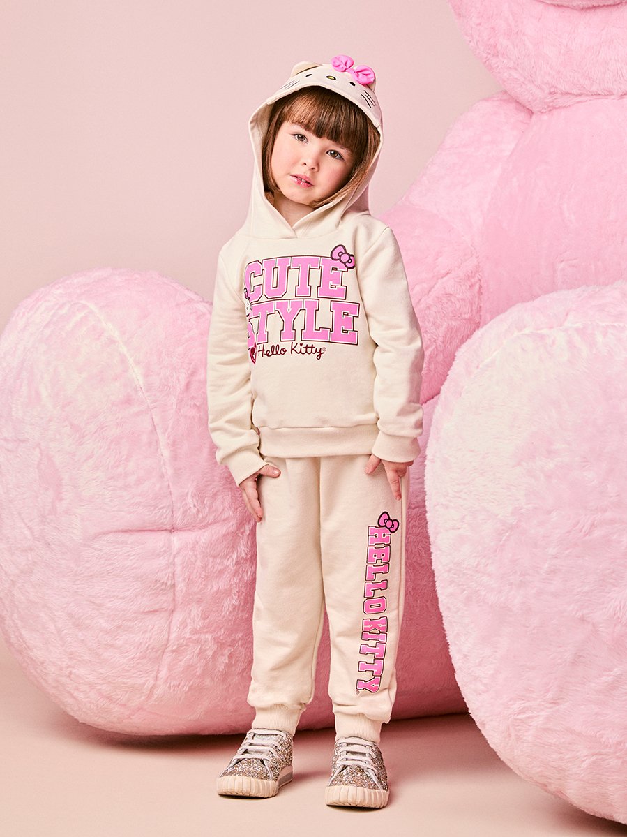 Children's Set of Hello Kitty Sweatshirt with Hood