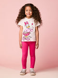 Momi Girls' Set – Pink Daisy Duck