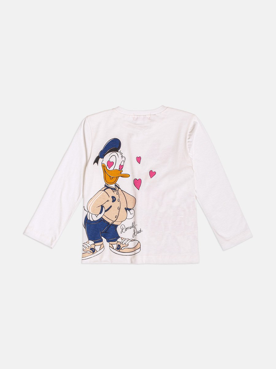 Momi Girls' Set – Long Sleeve Daisy Duck