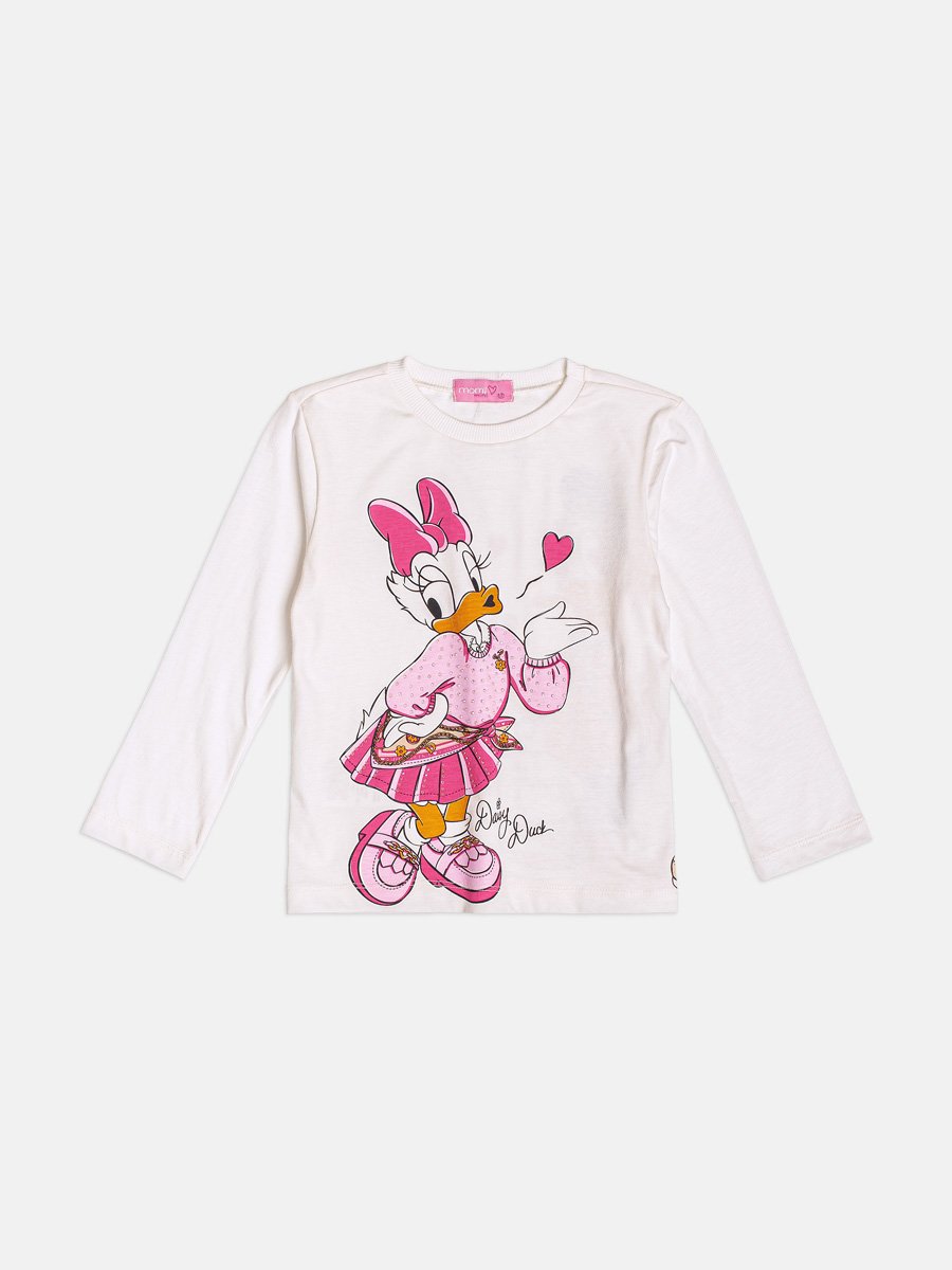 Momi Girls' Set – Long Sleeve Daisy Duck