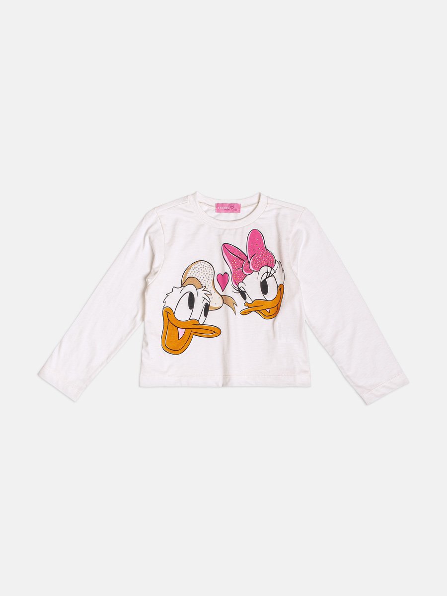 Momi Girls' Set – Daisy & Donald Scarf Print Set