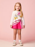 Momi Girls' Set – Daisy & Donald Scarf Print Set