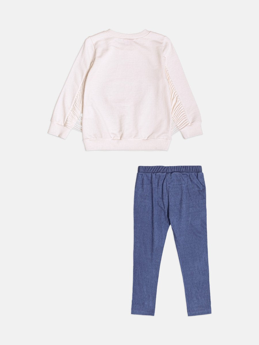 Momi Girls' Set – Fleece Ursinhas