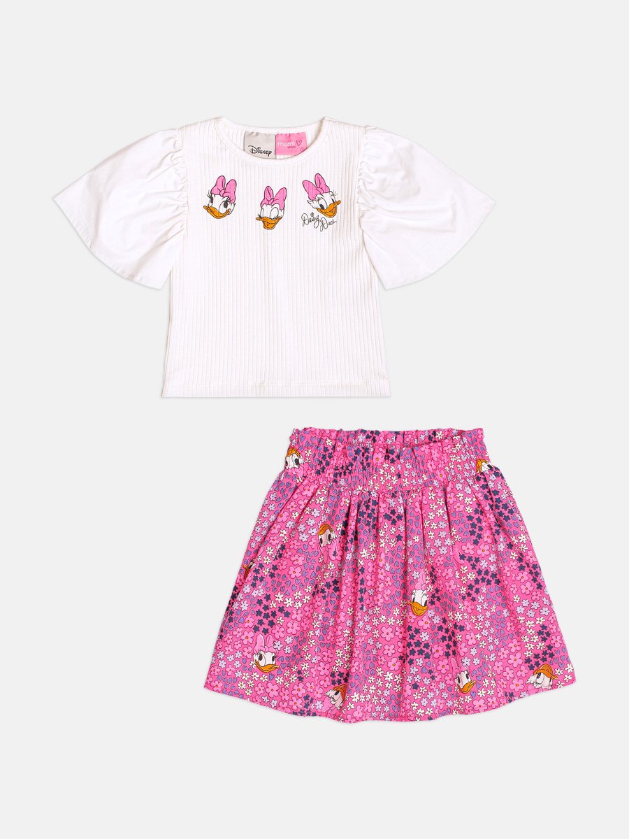 Momi Girls' Set – Manga Evasê Daisy Duck