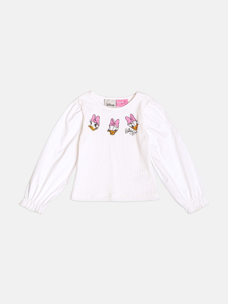Momi Girls' Set – Long Sleeve Daisy Duck