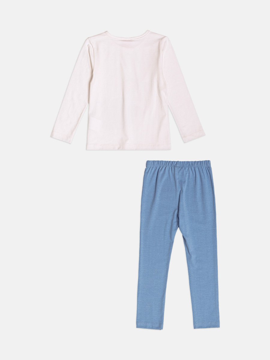 Children's Girl's Long Sleeve Set with Bag