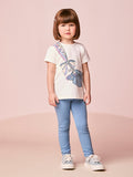 Children's Girl Set with Bag Print