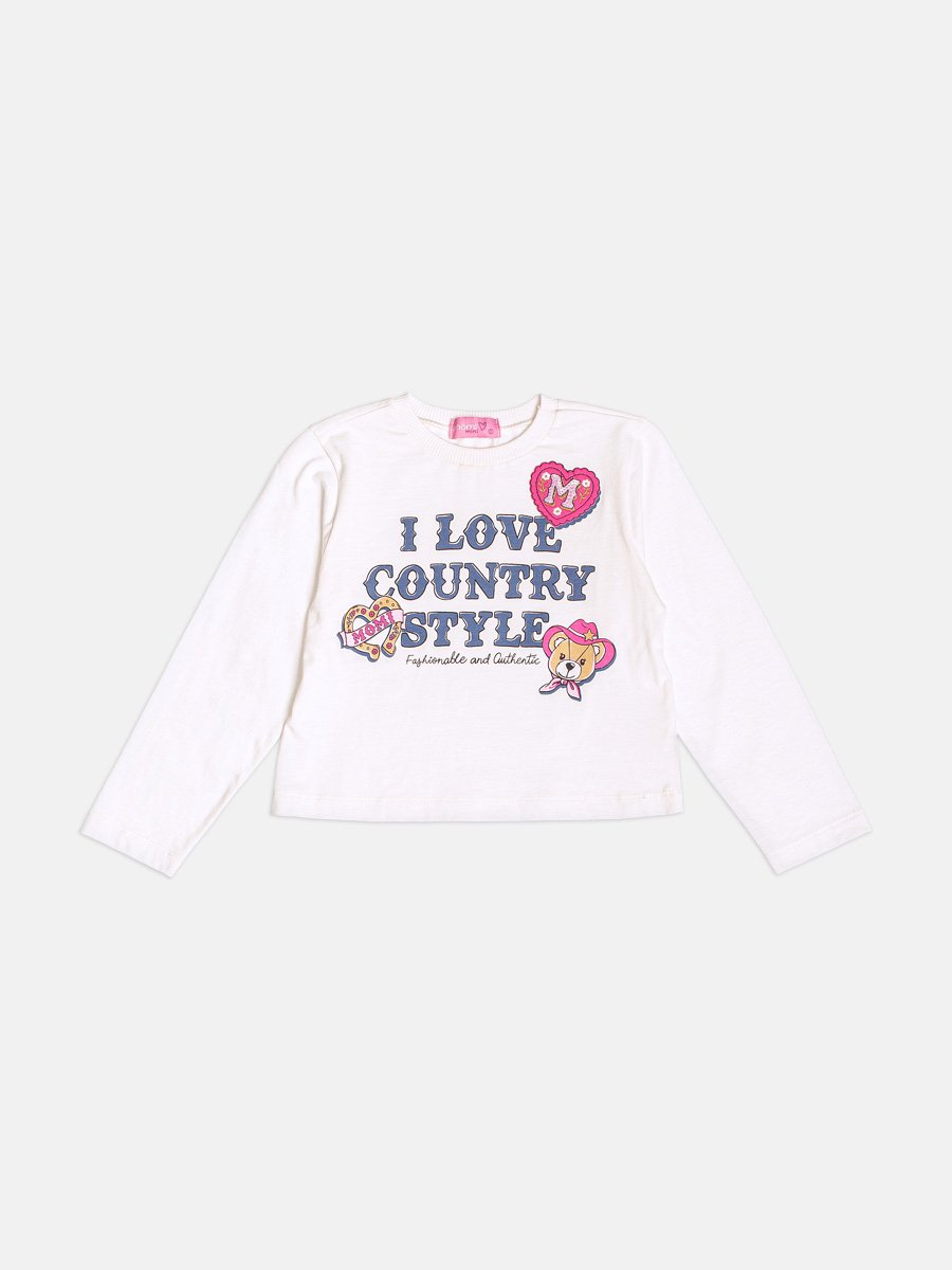 Momi Girls' Set – Country Little Bear Set with Ruffles