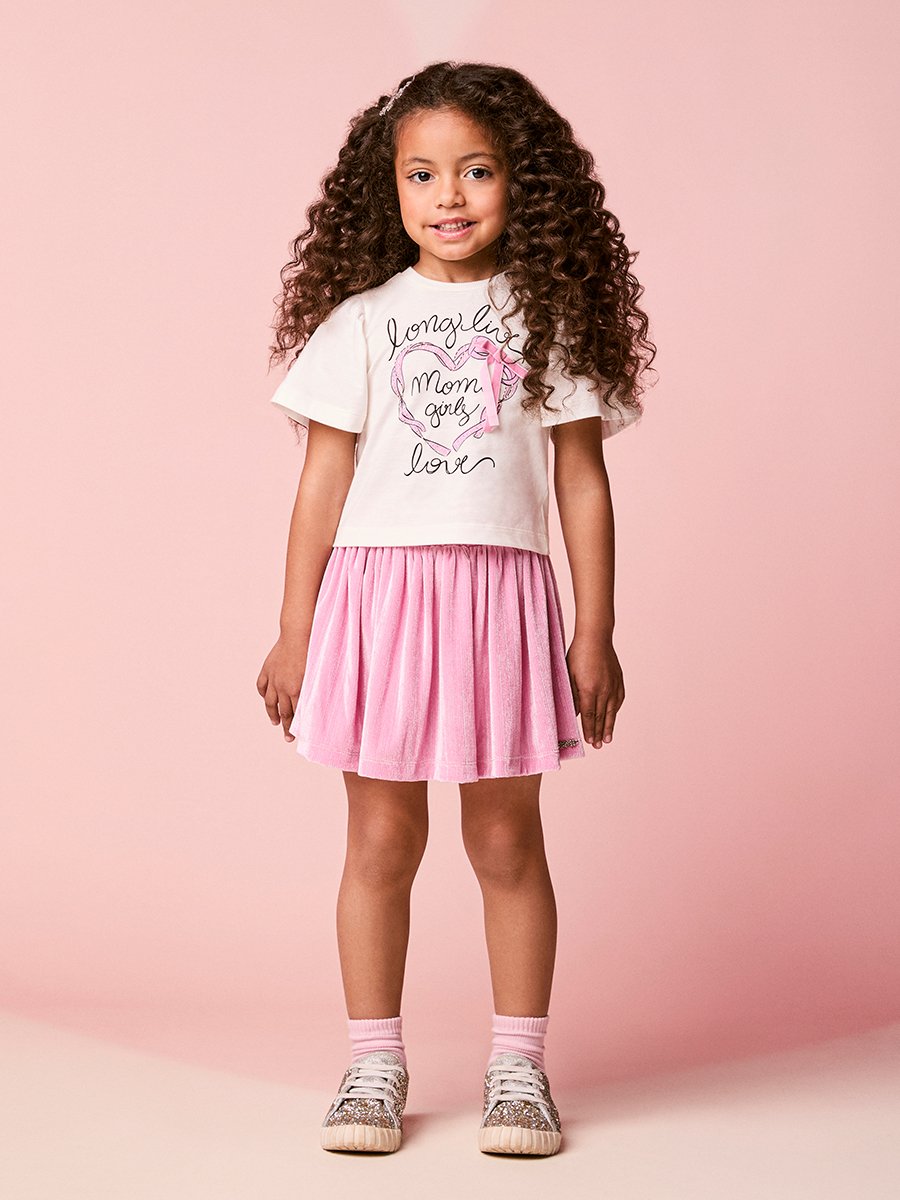 Momi Girls' Set – Plush with Little Bow