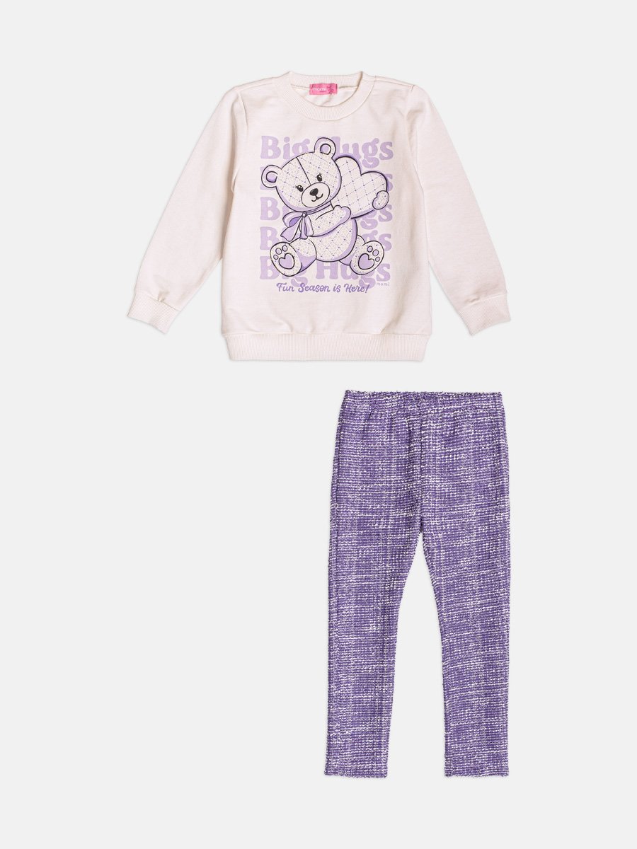 Momi Girls' Set – Tweed Little Bear