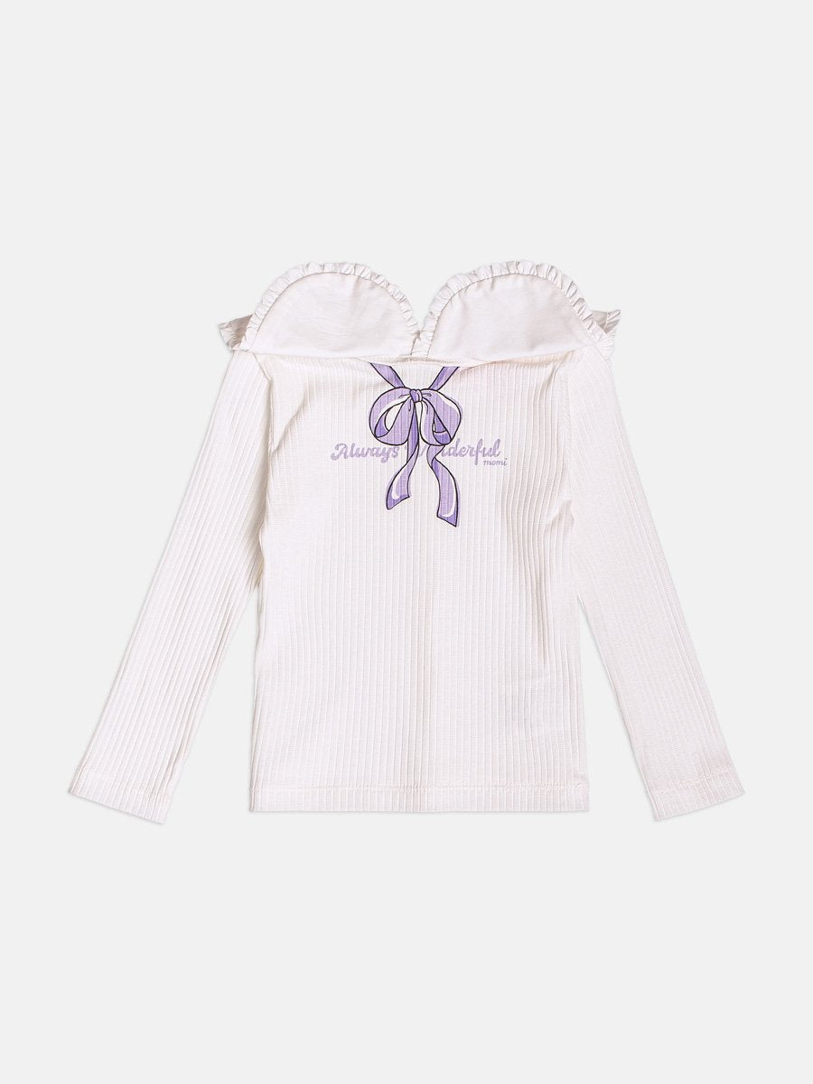 Momi Girls' Set – Long Sleeve in Tweed with Collar